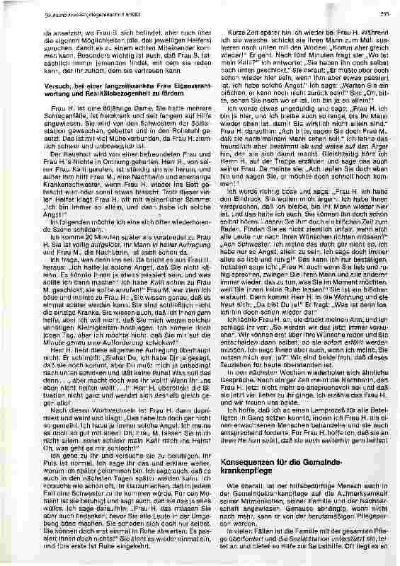 Vorschauseite 6: Gemeindekrankenpflege - Von der Partnerschaft zwischen dem Kranken und seinen Helfern als Hilfe zur Bewältigung von Krankheit und Leid