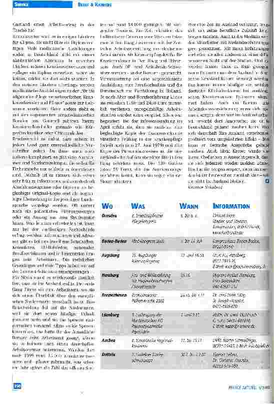 Vorschauseite 2: Von der Schwester zur Nurse