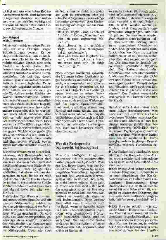 Vorschauseite 4: Gesundheit beginnt im Kopf 5. Folge: Der Geist in der Falle