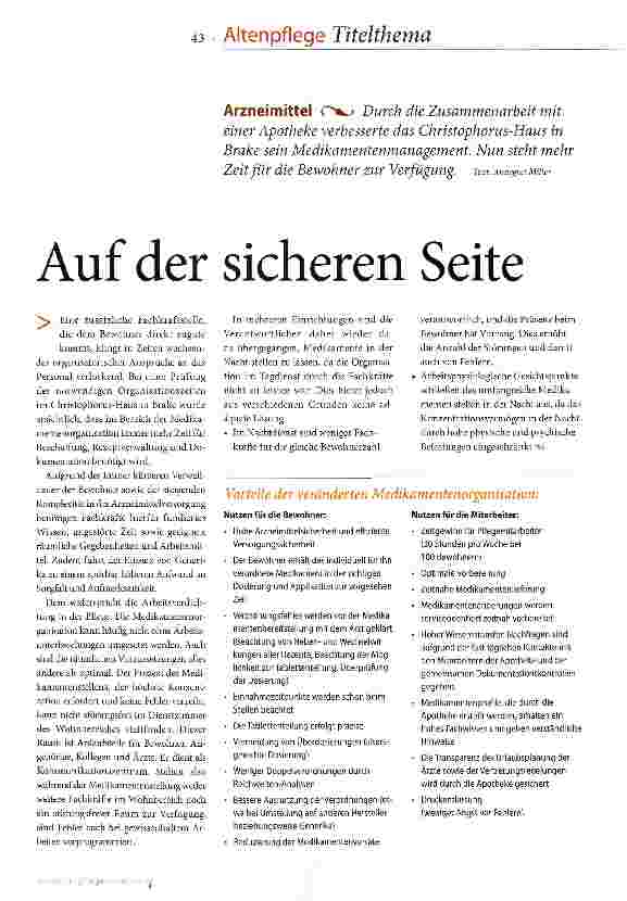 Vorschauseite 2: Auf der sicheren Seite