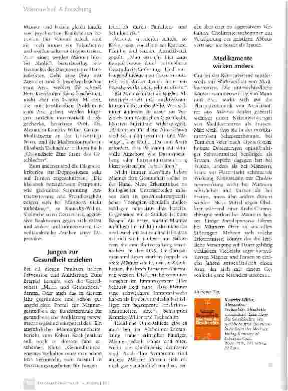 Vorschauseite 3: Die Schwächen des starken Geschlechts