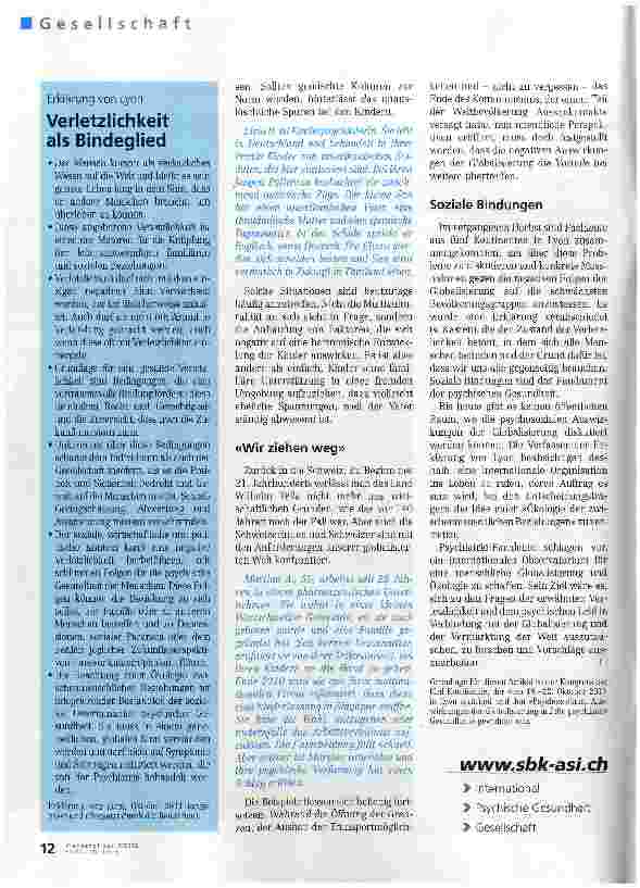 Vorschauseite 3: Entwurzelt und desillusioniert