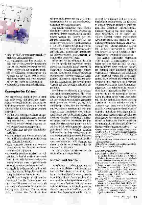 Vorschauseite 2: Broschüre allein genügt nicht