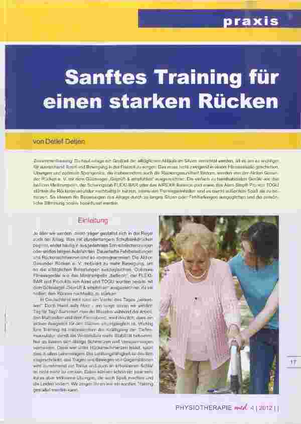 Vorschauseite 1: Sanftes Training für einen starken Rücken