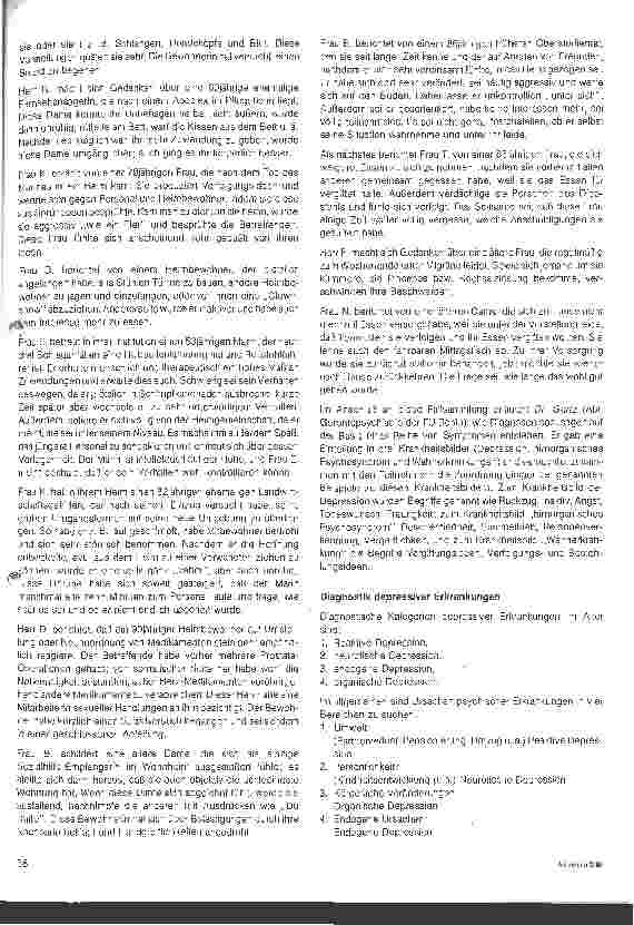 Vorschauseite 3: Psychisch Kranke im Altenheim