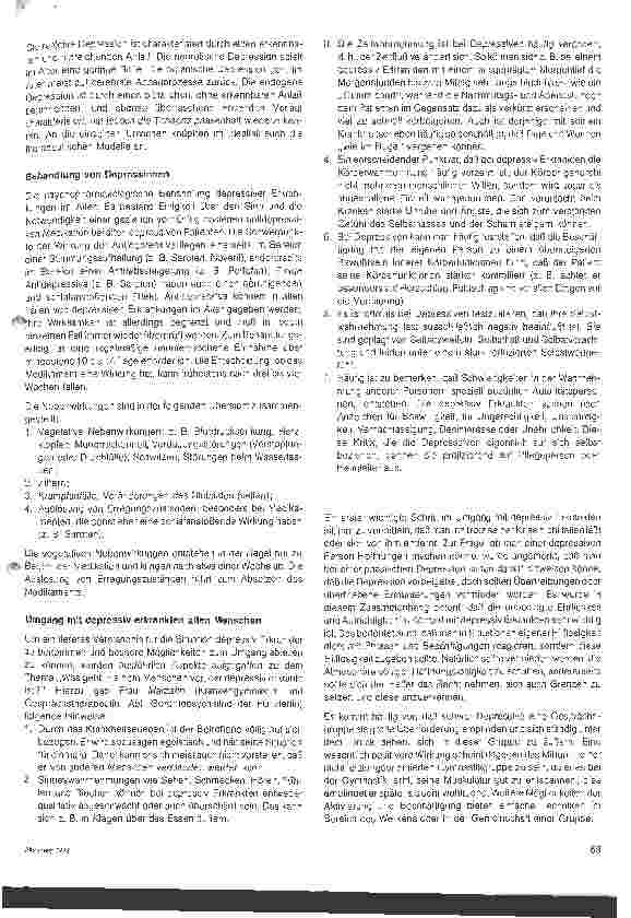 Vorschauseite 4: Psychisch Kranke im Altenheim