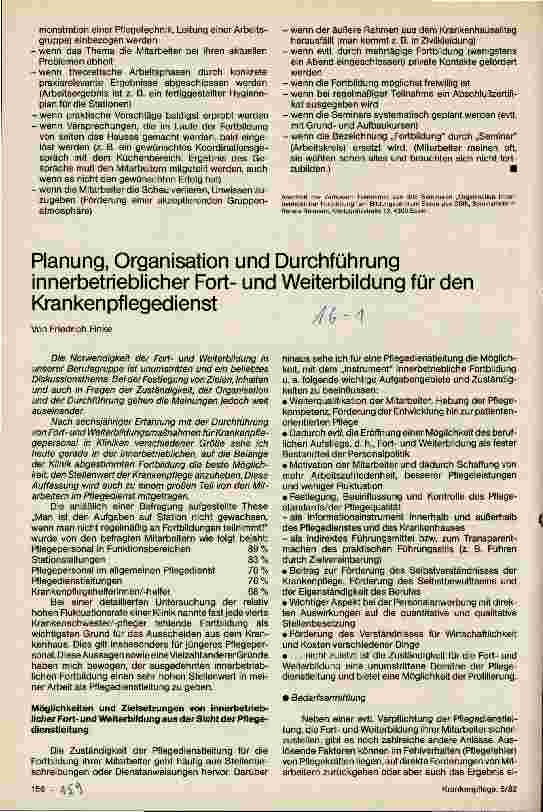 Vorschauseite 3: Erfahrungen mit Innerbetrieblicher Fortbildung