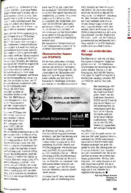 Vorschauseite 4: Mehr Informationen aus Digitalbildern Neuere Entwicklungen bei den Bild gebenden Verfahren