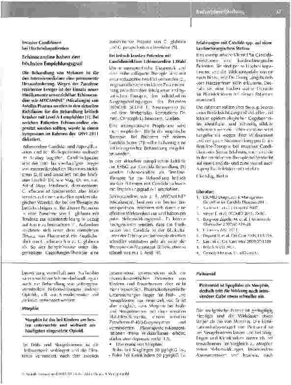 Vorschauseite 5: Perioperative Schmerztherapie bei Kindern