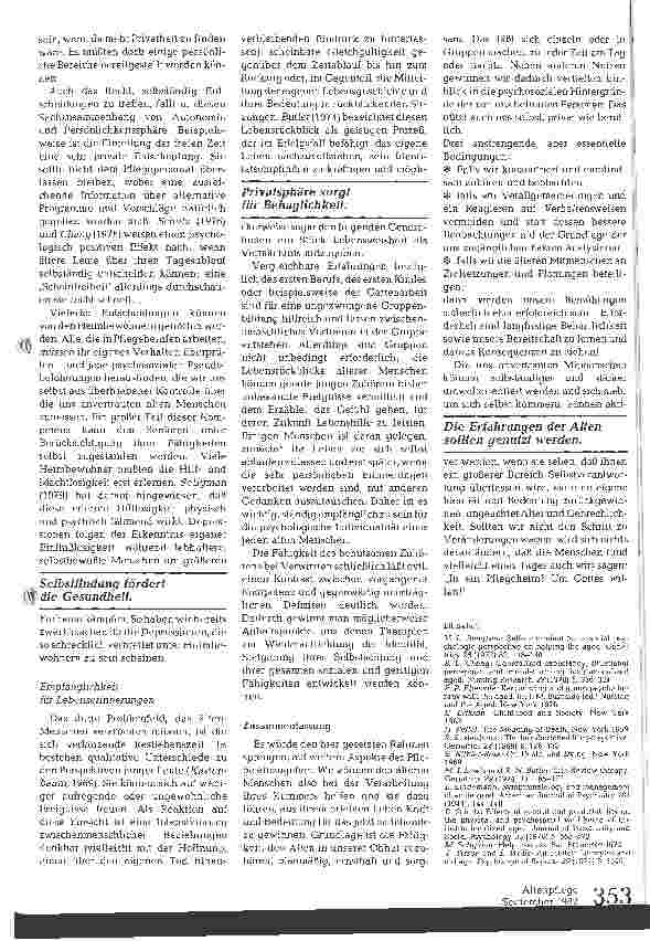 Vorschauseite 2: Die Rolle des Pflegepersonals bei der Förderung älterer Menschen