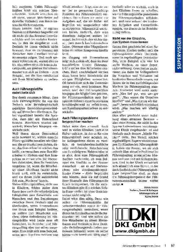 Vorschauseite 2: Top-Führungskräfte dank Supervision