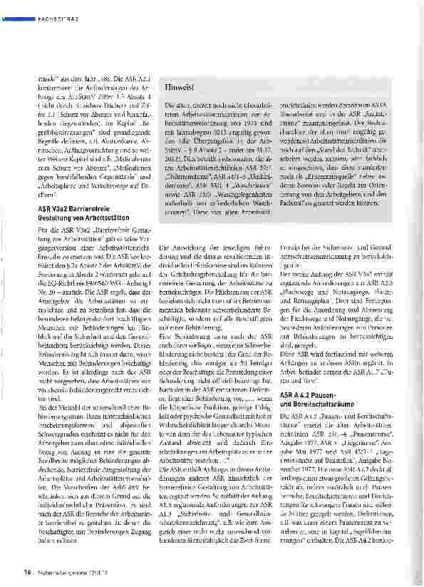 Vorschauseite 3: Entwicklung eines Technischen Regelwerkes