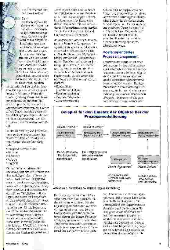 Vorschauseite 4: Teilautonomie und Prozessorientierung Mehr Eigenverantwortung durch Departementstrukturen im Universitätsspital Bern