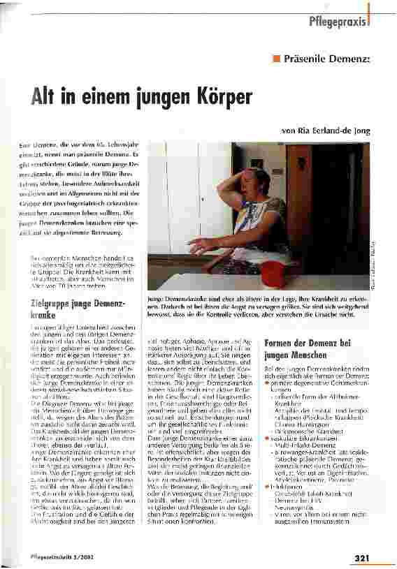 Vorschauseite 1: Alt in einem jungen Körper