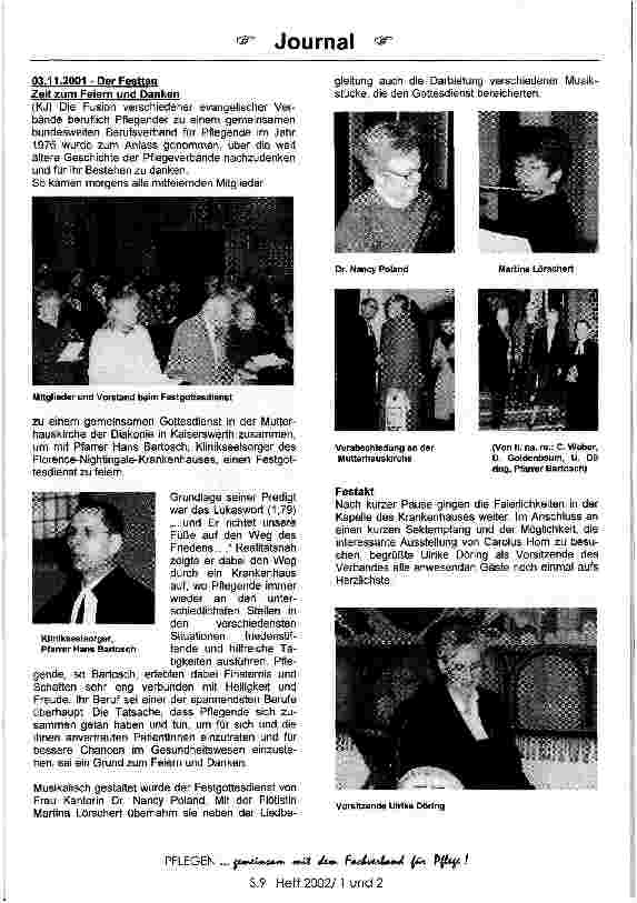 Vorschauseite 6: 25 Jahre Evangelischer Fachverband Ein Grund zum Feiern!
