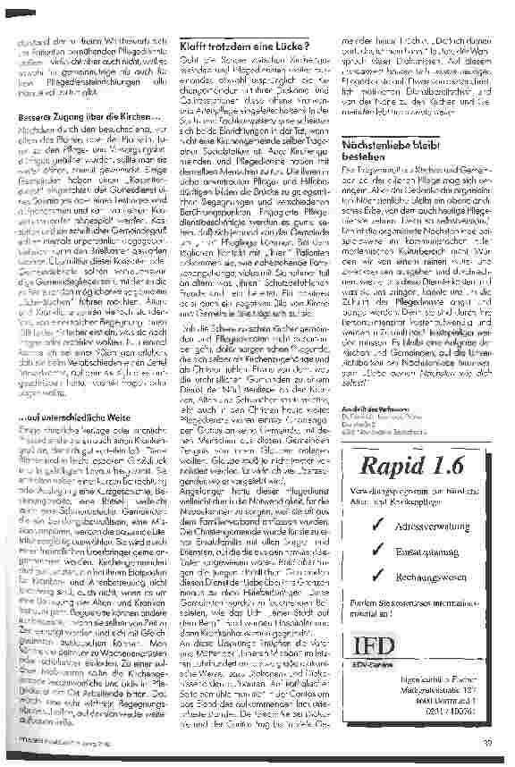 Vorschauseite 2: Kooperation von Kirche und Pflegenden