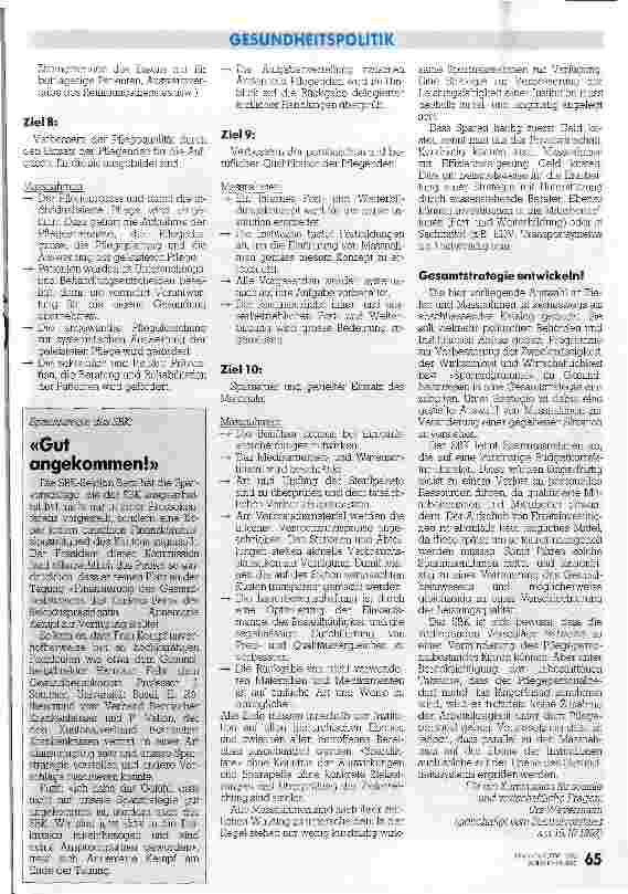 Vorschauseite 3: Sparen - aber richtig