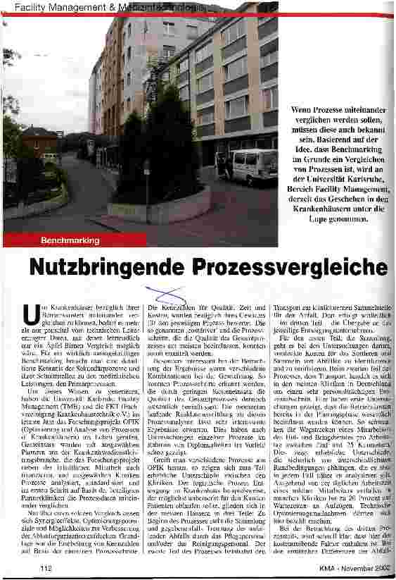 Vorschauseite 1: Benchmarking: Nutzbringende Prozessvergleiche