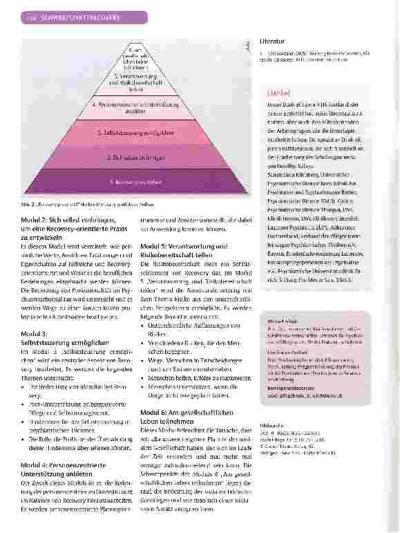 Vorschauseite 3: Mehr als eine Vision „Recovery praktisch!