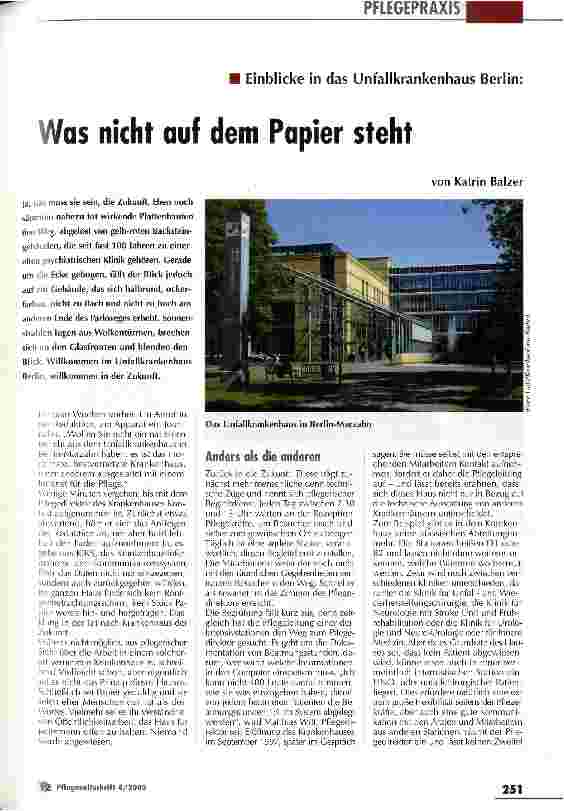 Vorschauseite 1: Was nicht auf dem Papier steht