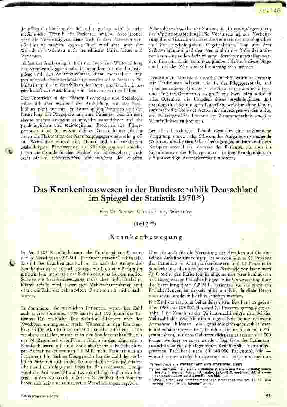 Vorschauseite 3: Anforderungen an die Krankenpflegeausund Fortbildung