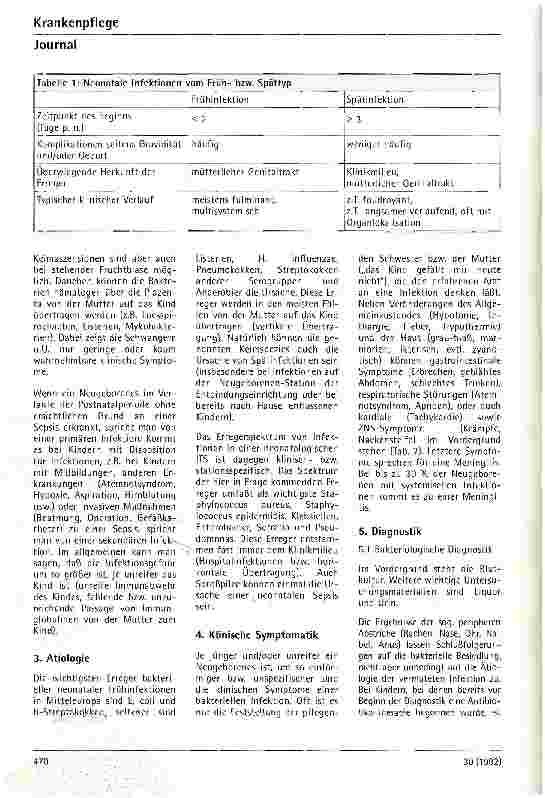 Vorschauseite 2: Die Sepsis des Neugeborenen