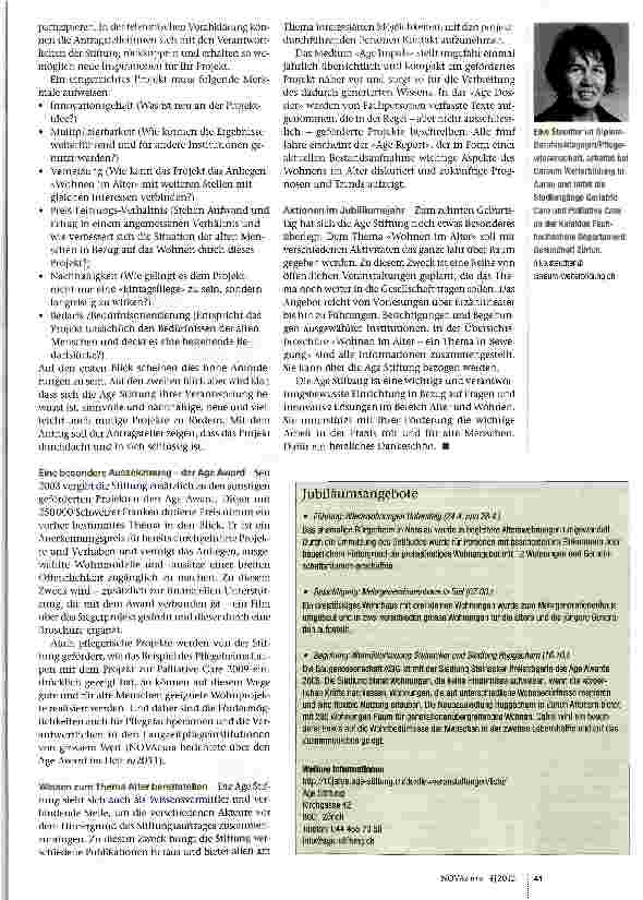 Vorschauseite 2: Verantwortungsbewusste und innovative Projekte fördern