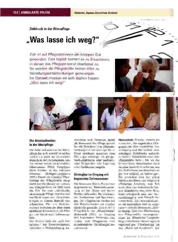 Vorschauseite 1: Was lasse ich weg?