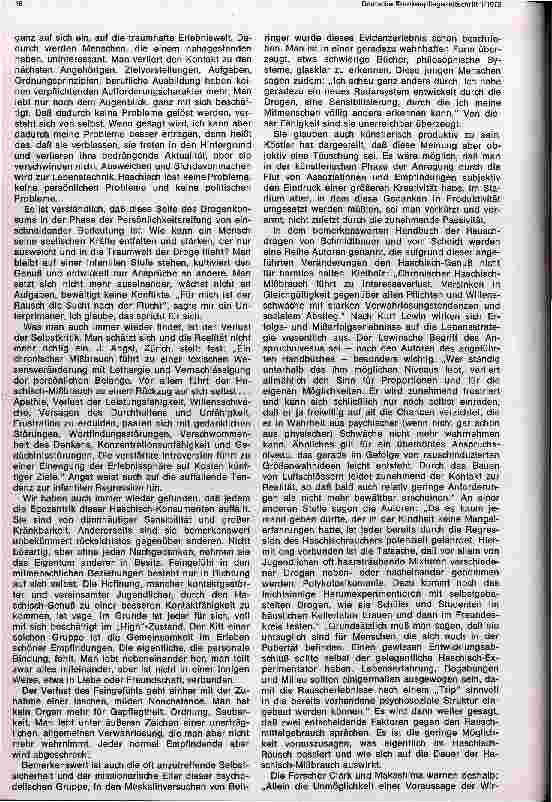 Vorschauseite 6: Risikopersönlichkeiten und Persönlichkeitsveränderungen durch Drogen