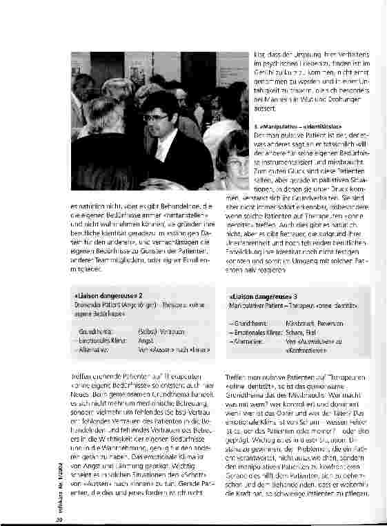 Vorschauseite 3: 1 + 1 = 3, oder Liaisons dangereuses in der Palliativen Betreuung