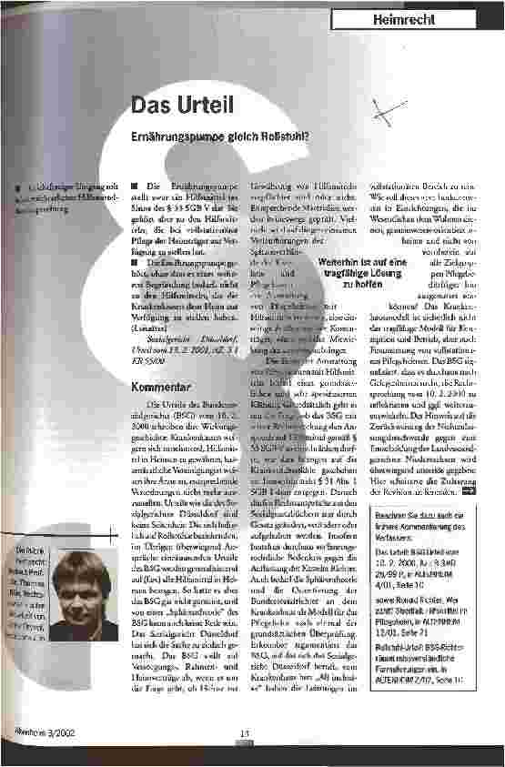 Vorschauseite 1: Das Urteil