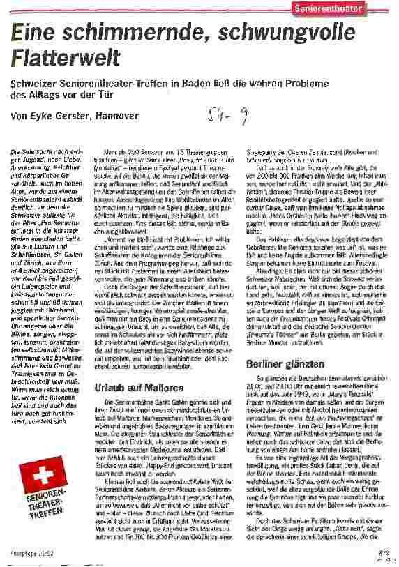 Vorschauseite 1: Eine schimmernde, schwungvolle Flatterwelt