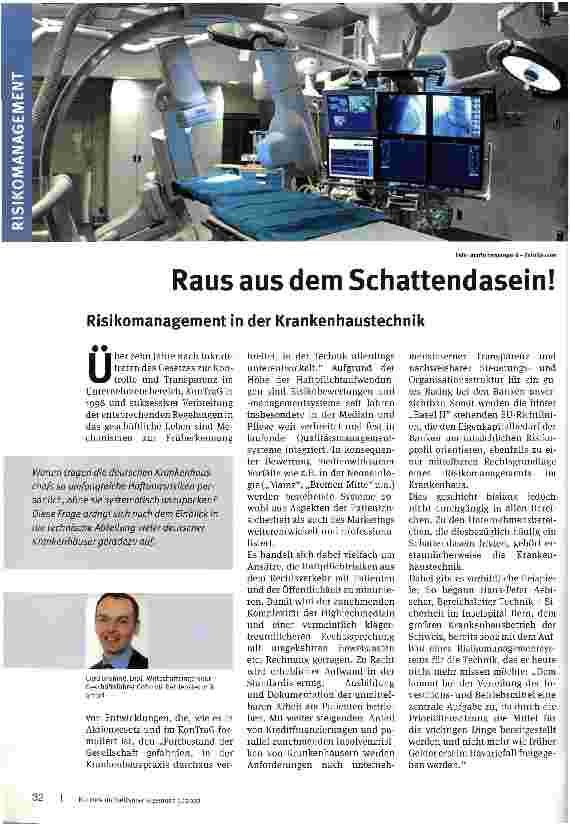 Vorschauseite 1: Raus aus dem Schattendasein!