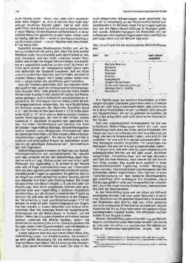 Vorschauseite 2: Selbsthilfegruppen in der Rehabilitation