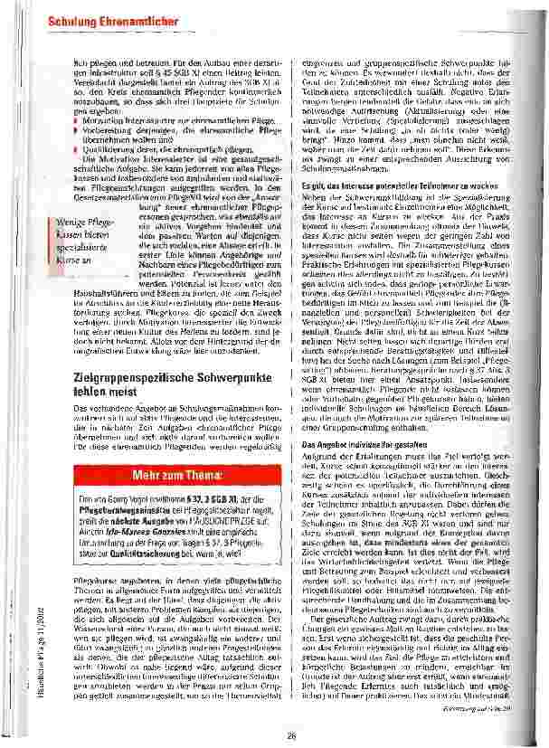 Vorschauseite 3: Den Bedürfnissen der Teilnehmer gerecht werden