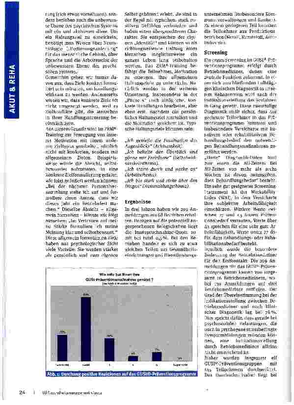Vorschauseite 3: Präventionsprogramm GUSI