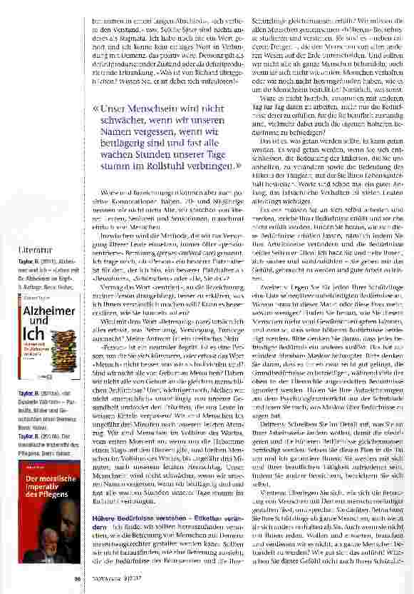 Vorschauseite 2: Ich bin ein Mensch, ein ganzer Mensch!