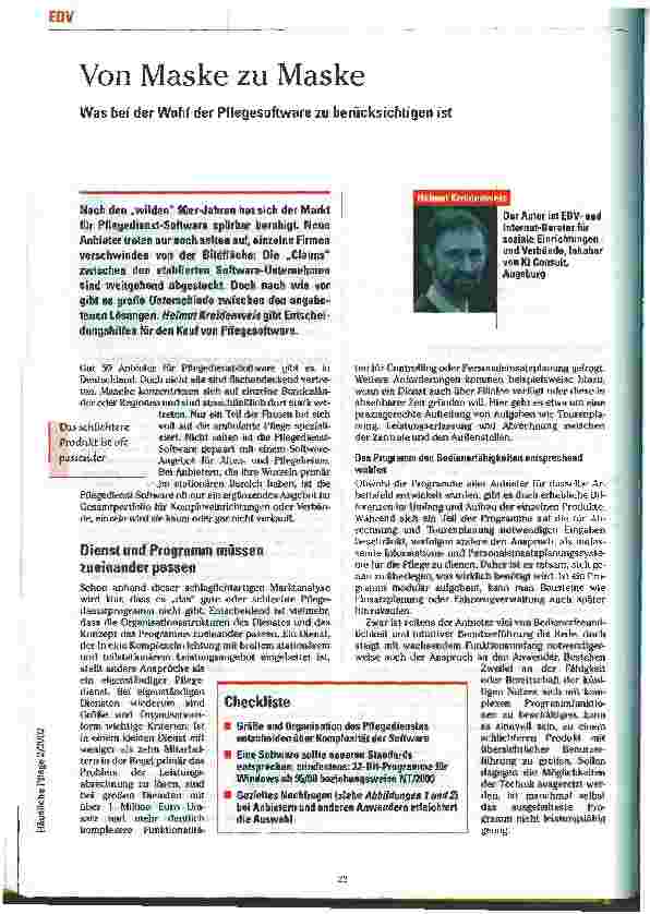 Vorschauseite 1: Von Maske zu Maske
