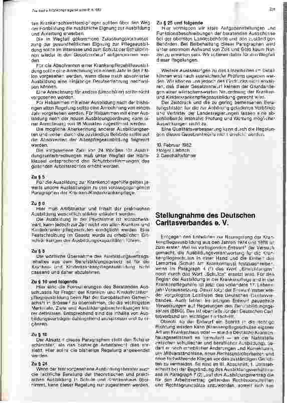 Vorschauseite 3: Diskussion um die Neuordnung der Ausbildung in den Pflegeberufen