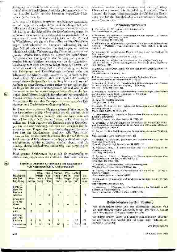 Vorschauseite 3: Untersuchnungen über die Durchführung von Maßnahmen zur Desinfektion und Reinigung von Decken, Betten und Matratzen in Krankenhäusern