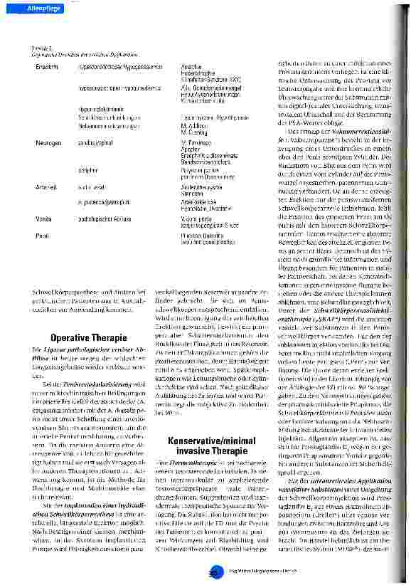 Vorschauseite 2: Urologische Probleme in der Geriatrie - Erektile Dysfunktion