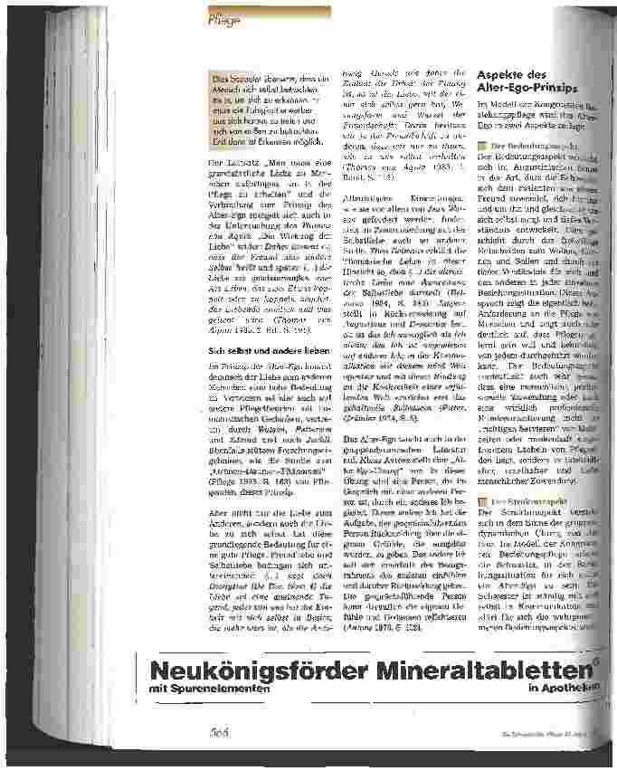 Vorschauseite 3: Pflegebeziehungen professionell gestalten 2. Teil: Phasen der Kongruenten Beziehungspflege und das Alter-Ego-Prinzip