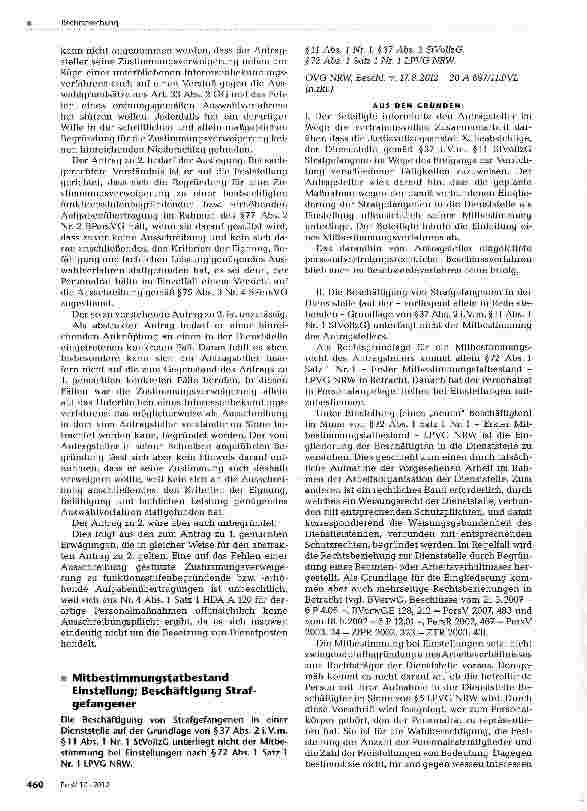 Vorschauseite 4: Mitbestimmung bei der Übertragung von Aufgaben