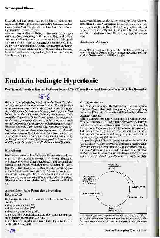 Vorschauseite 5: Morbus Cushing und Akromegalie Behandlung der hormonaktiven Hypophysenadenome