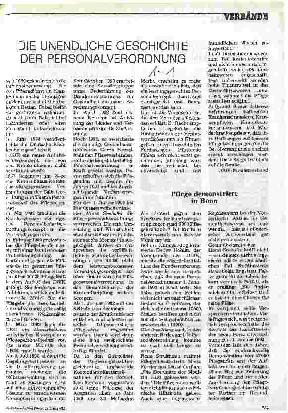 Vorschauseite 1: Die unendliche Geschichte der Personalverordnung