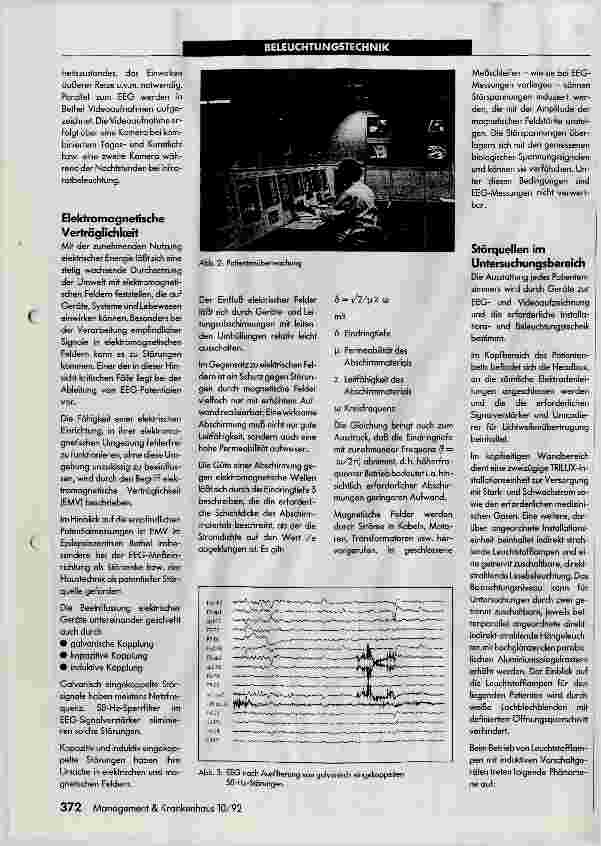 Vorschauseite 2: Epilepsimonitoring und Beleuchtungstechnik auf dem elektromagnetischen Prüfstand