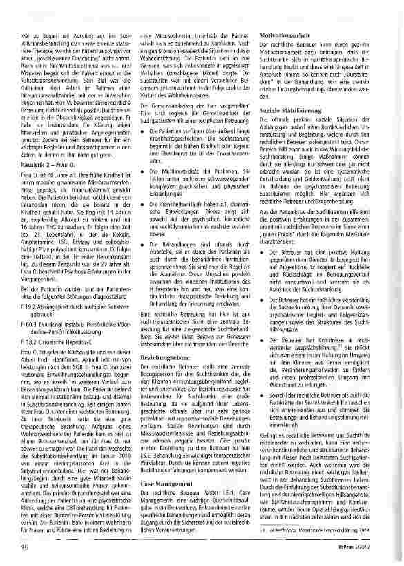 Vorschauseite 4: Rechtlich betreute Suchtkranke - Ein Plädoyer für eine interdisziplinäre Zusammenarbeit zwischen rechtlicher Betreuung und Suchtkrankenhilfe