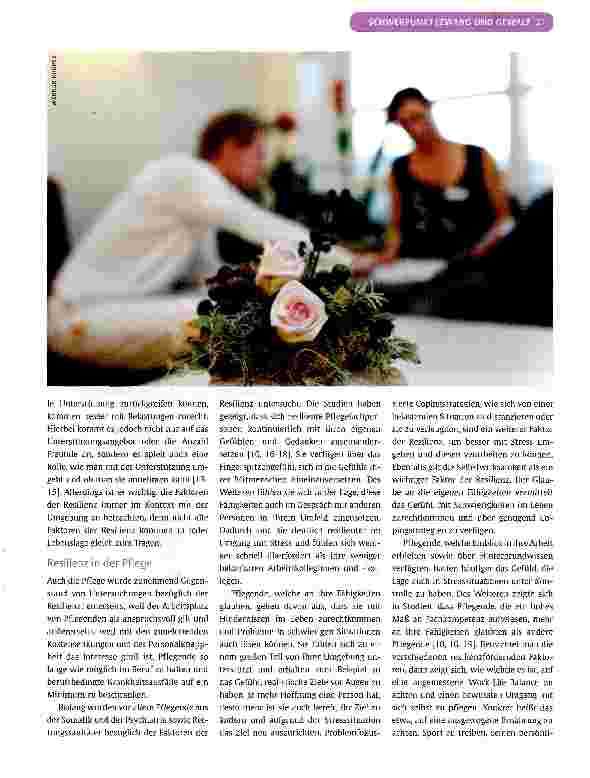 Vorschauseite 4: Resilienzförderung in der psychiatrischen Pflege
