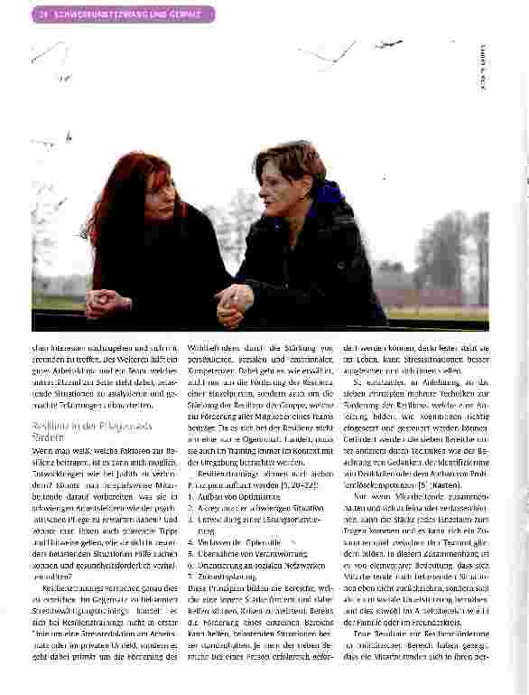 Vorschauseite 5: Resilienzförderung in der psychiatrischen Pflege
