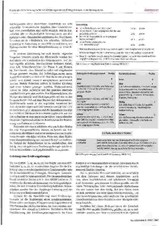 Vorschauseite 3: Praxisnahe Entscheidungshilfen zur Einleitung einer Ernährungstherapie in der Neurogeriatrie